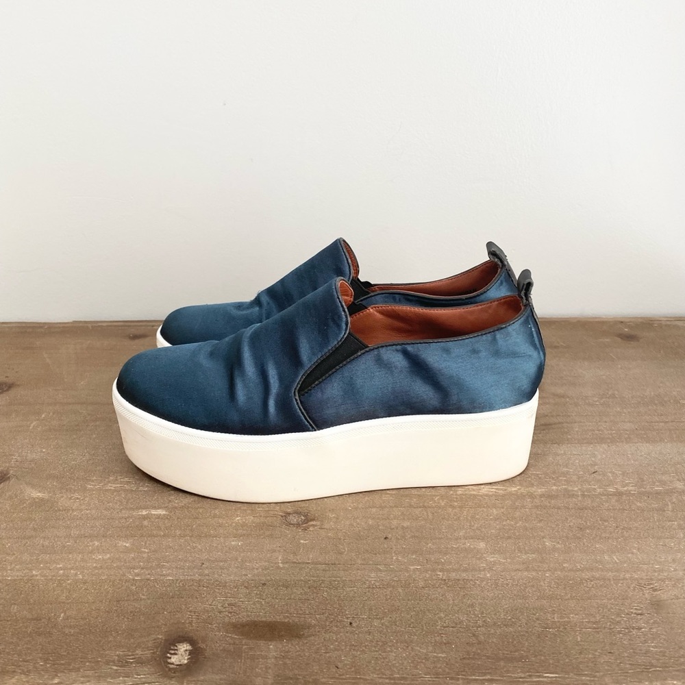 Golo Vivian Platform Shoes Blue Size 8